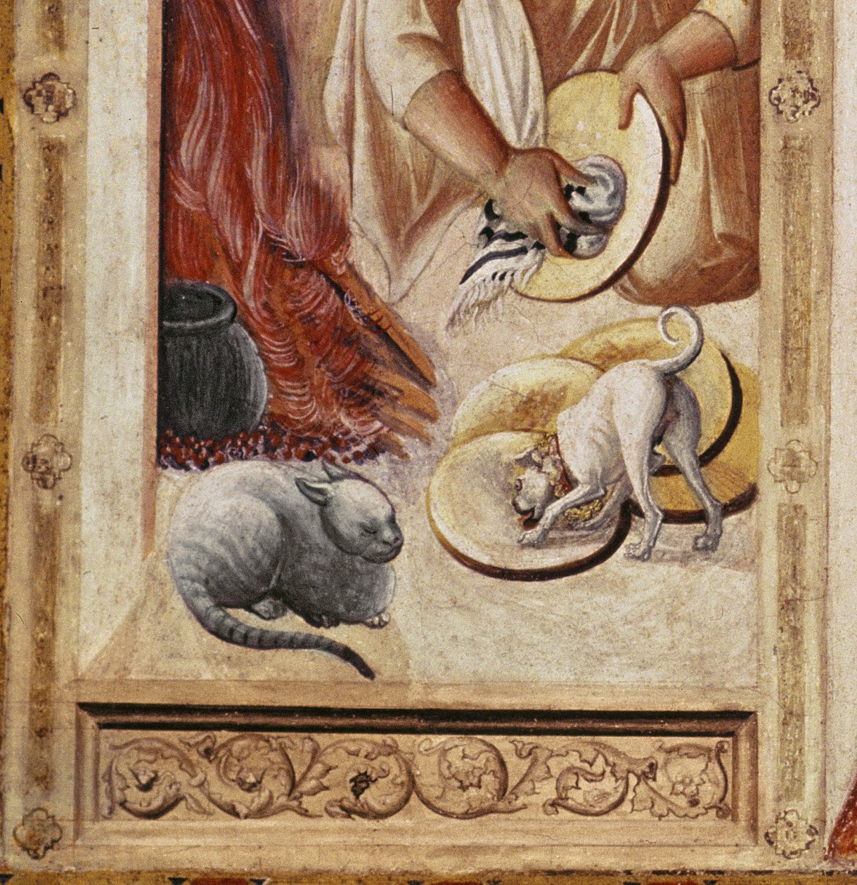 最后的晚餐（细节182061） 作者 彼得罗·洛伦泽蒂（Pietro Lorenzetti）