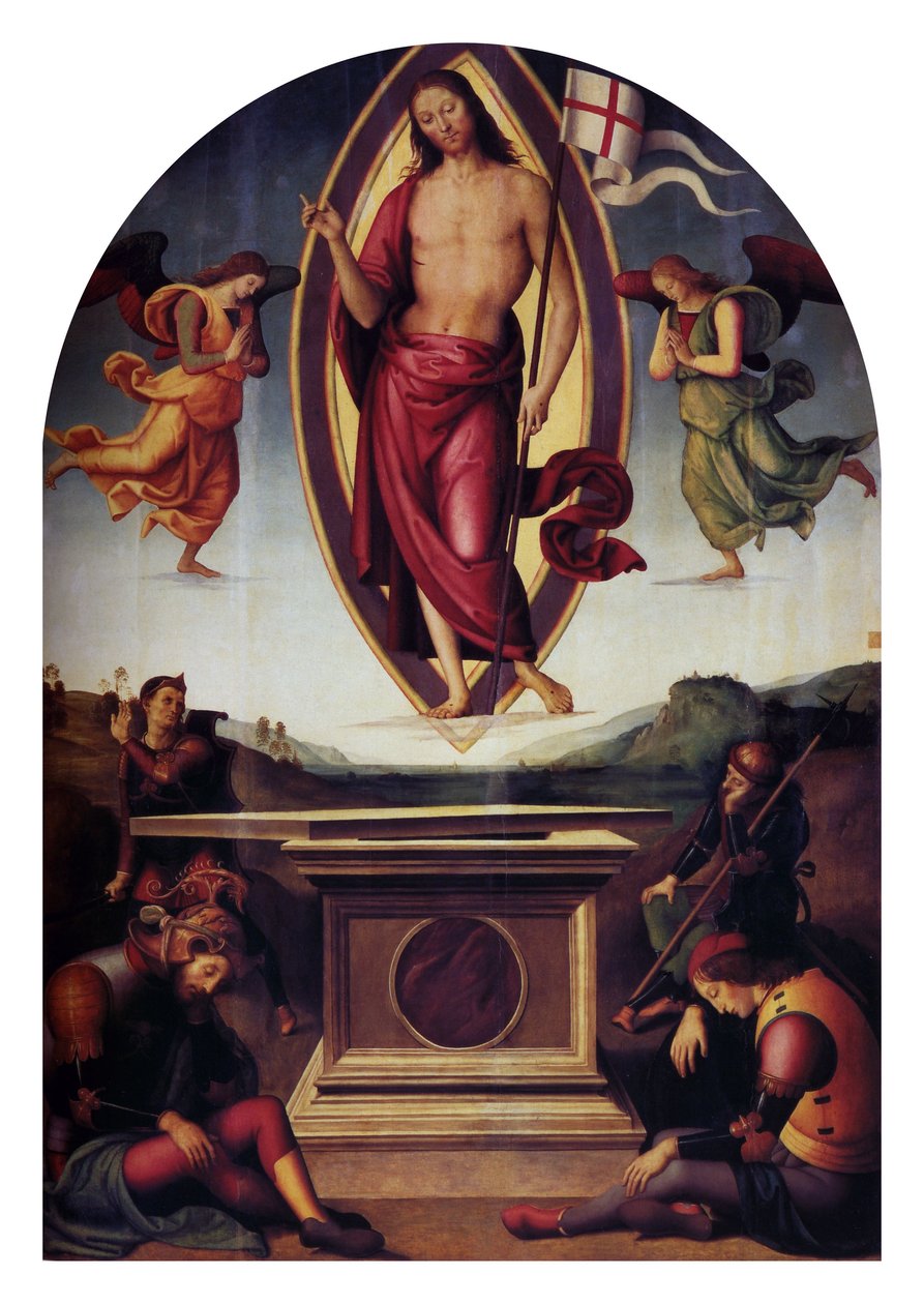 复活 作者 彼得罗·佩鲁吉诺（Pietro Perugino）