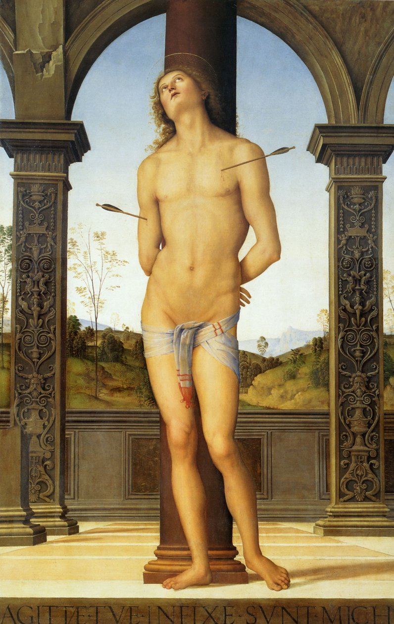 圣塞巴斯蒂亚诺 作者 彼得罗·佩鲁吉诺（Pietro Perugino）