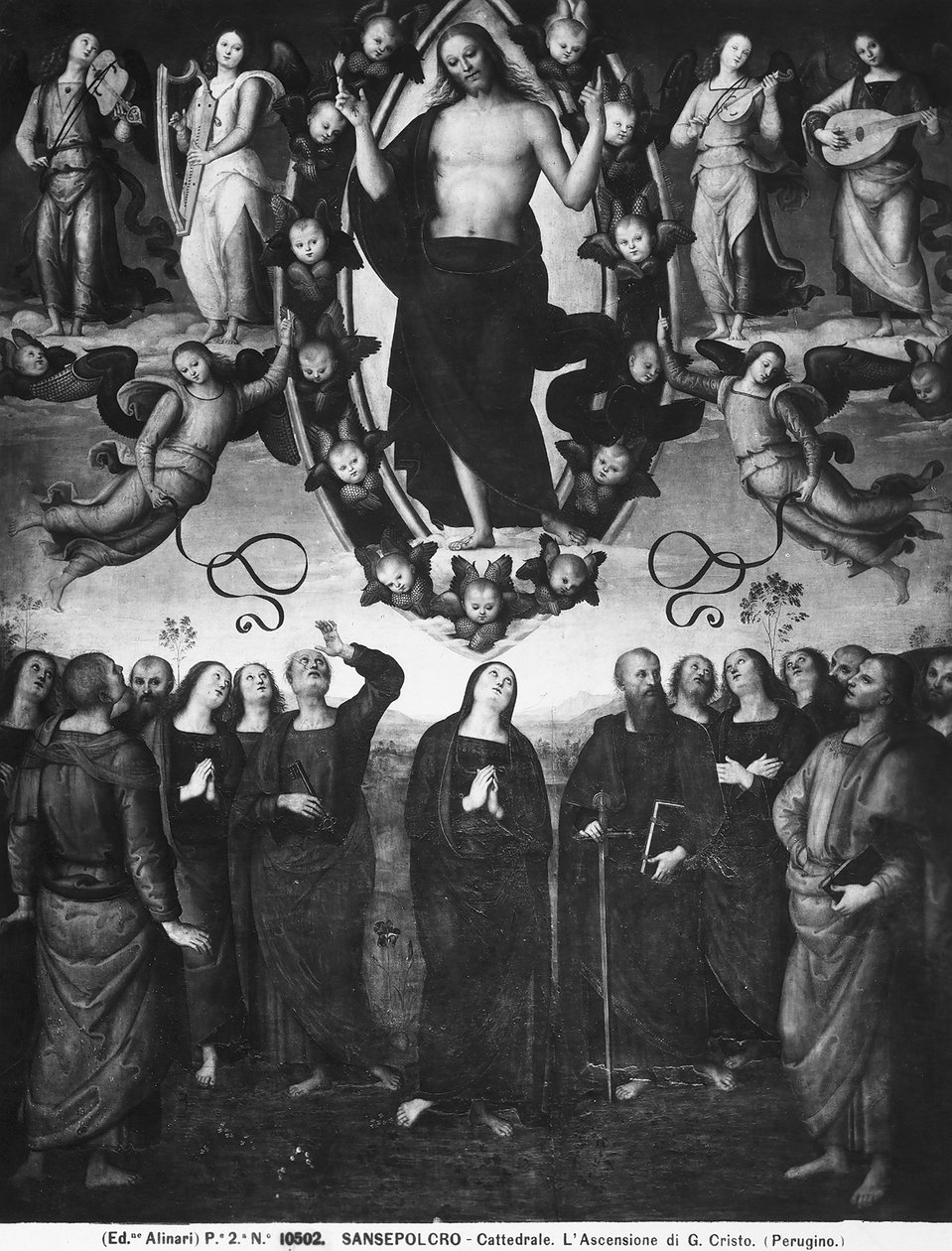基督的升天 作者 彼得罗·佩鲁吉诺（Pietro Perugino）