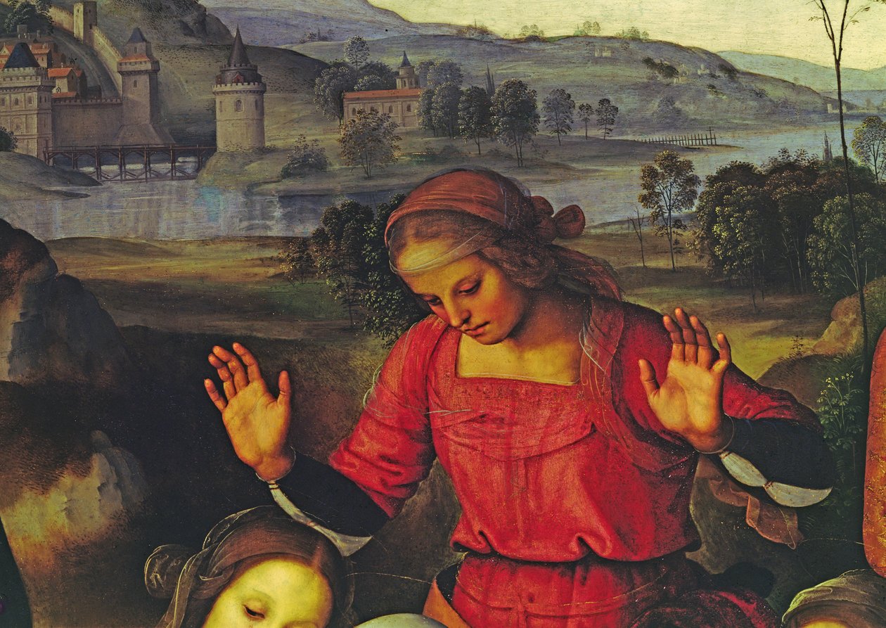 1495年基督的哀悼 作者 彼得罗·佩鲁吉诺（Pietro Perugino）