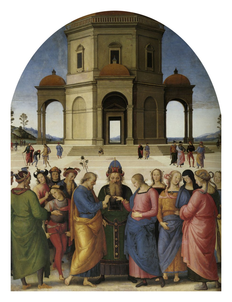 圣母的婚姻 作者 彼得罗·佩鲁吉诺（Pietro Perugino）