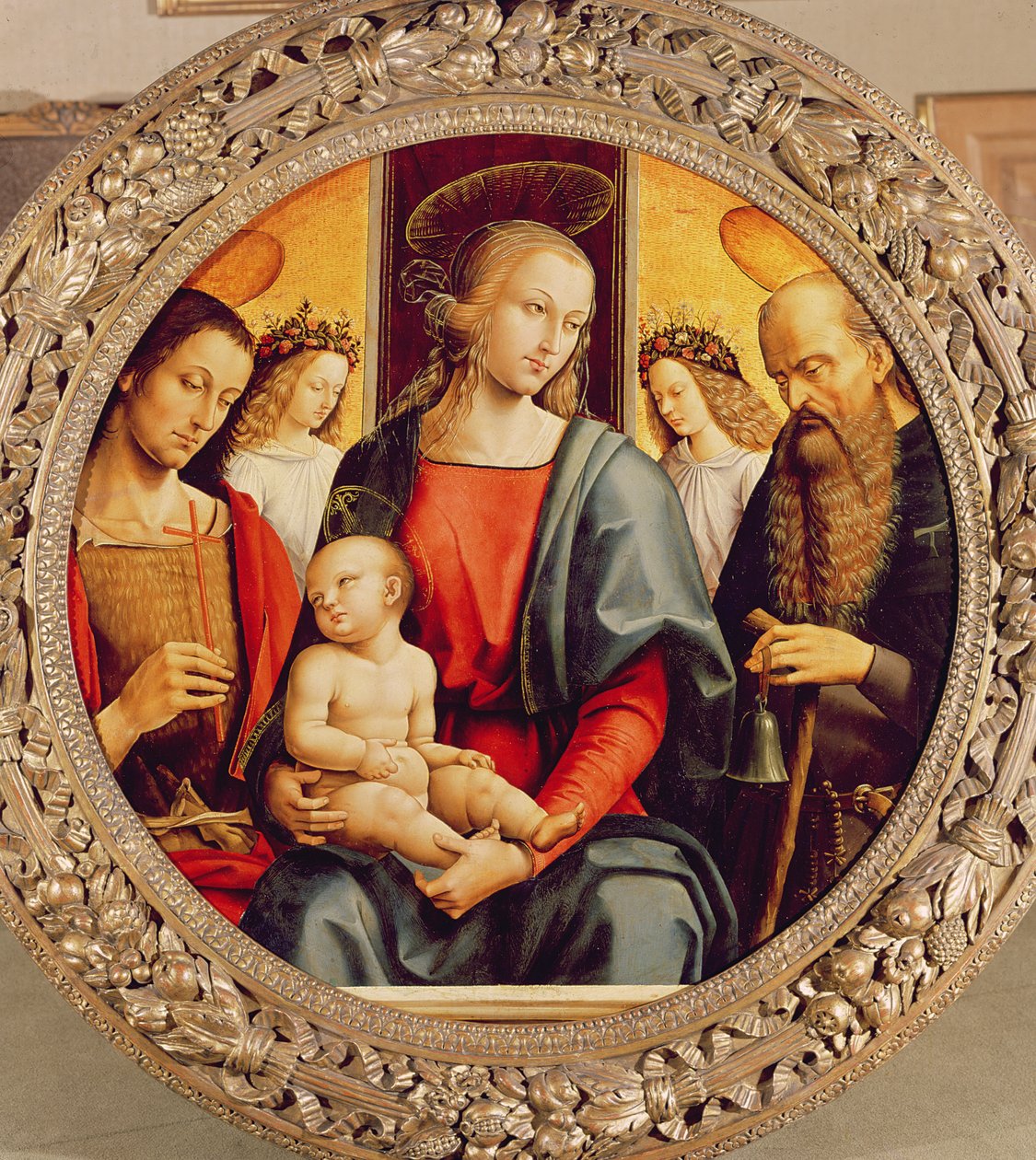 处女和儿童 作者 彼得罗·佩鲁吉诺（Pietro Perugino）