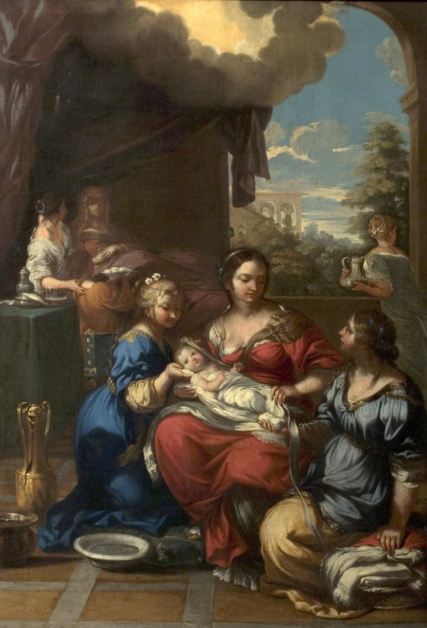 圣母的诞生 作者 Pietro da Cortona
