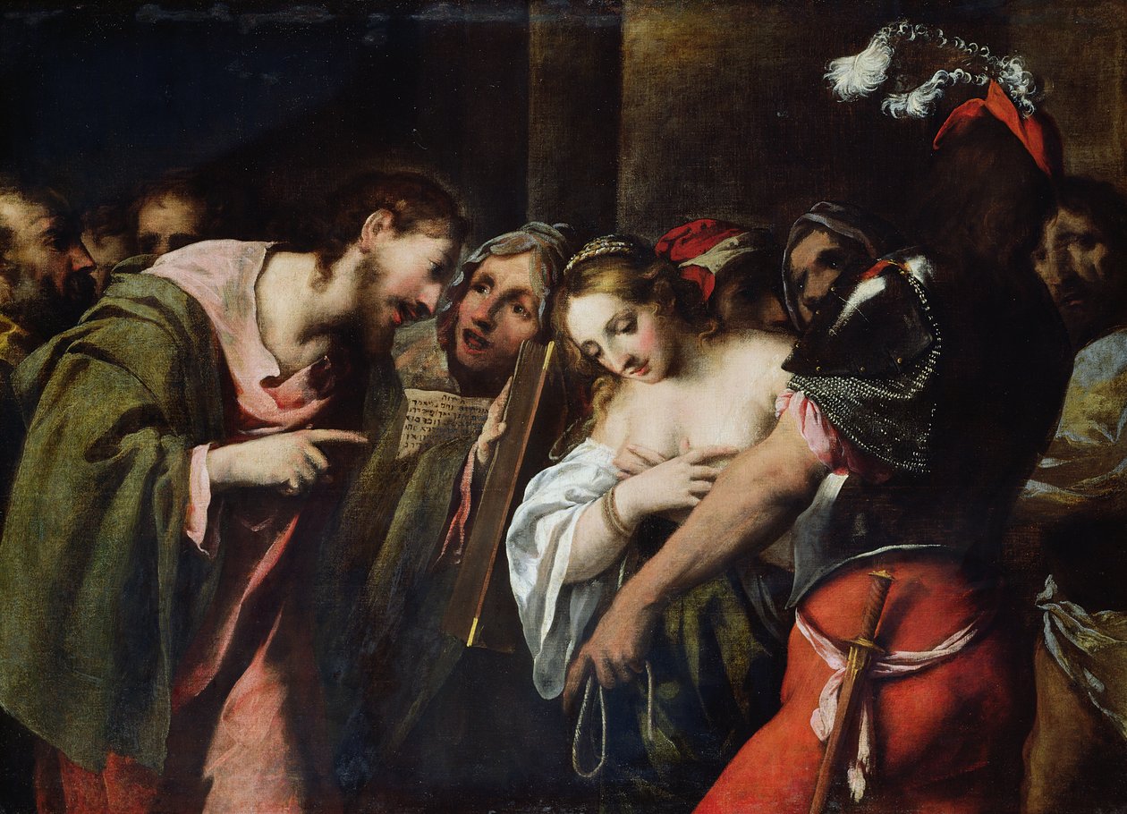 基督和淫妇 作者 Pietro della Vecchia