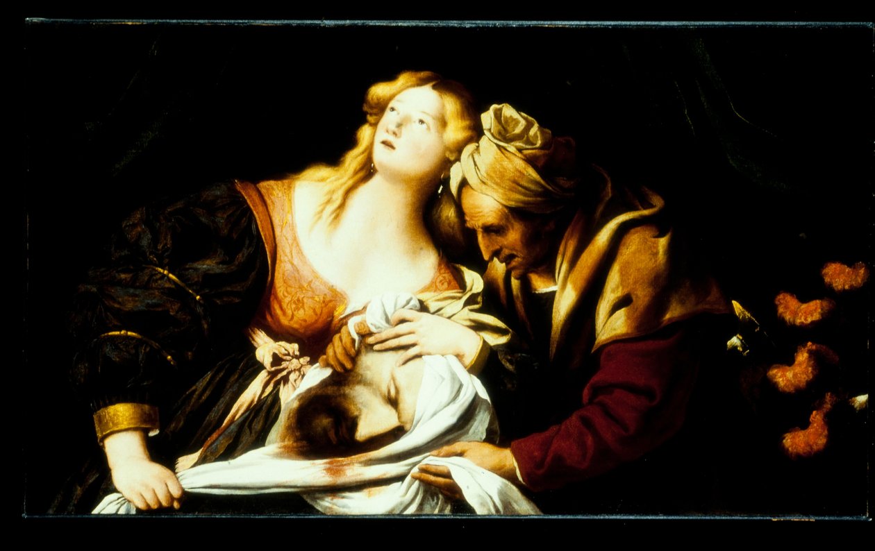 朱迪思（Judith）和霍洛弗内斯（Holofernes）校长 作者 Pietro della Vecchia