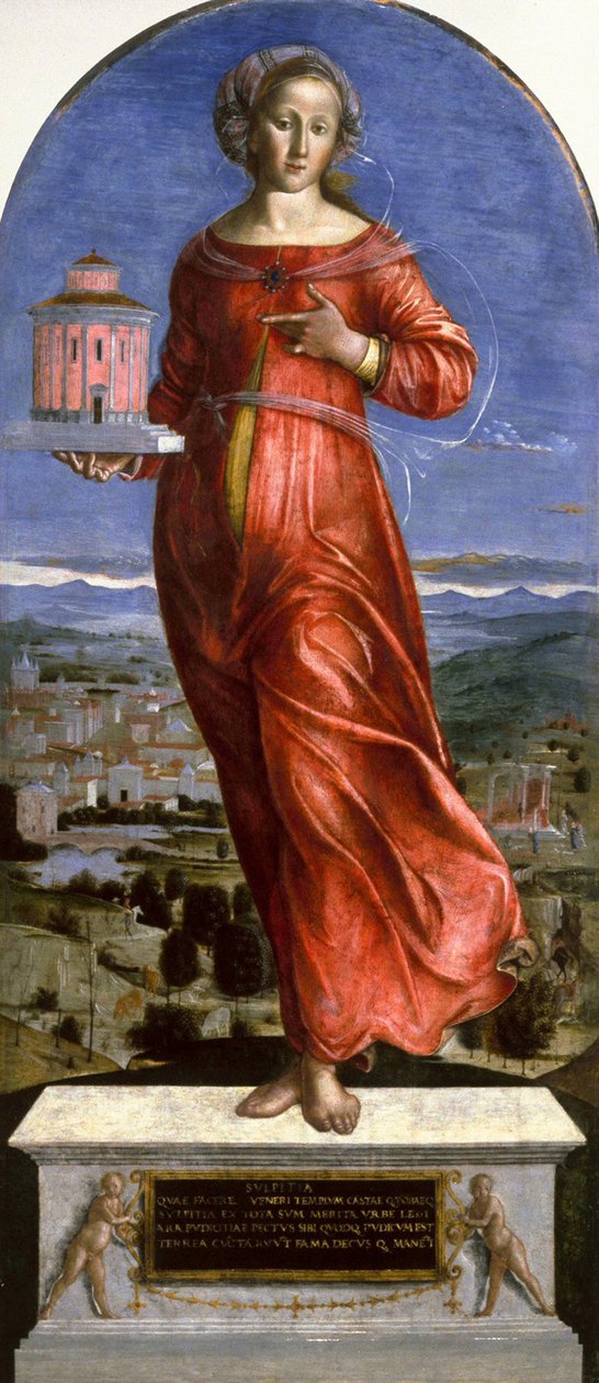 Sulpicia，c.1493-5 作者 彼得罗·迪·弗朗切斯科·德利·奥里奥利