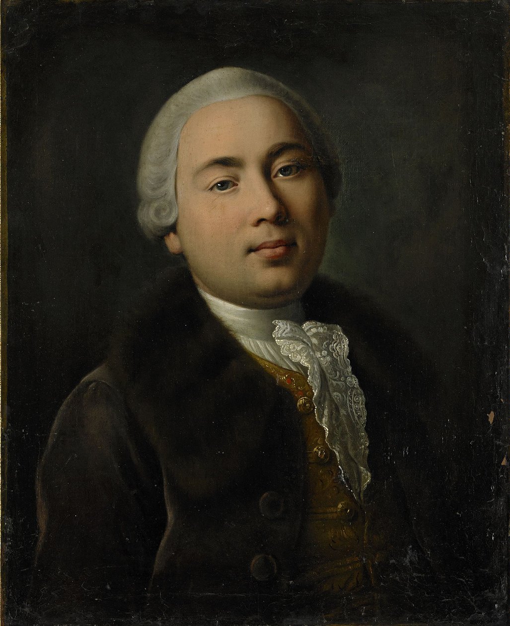 Valentin Platonovich Musin-Pushkin伯爵肖像1735-1804 作者 彼得罗·安东尼奥·罗塔里