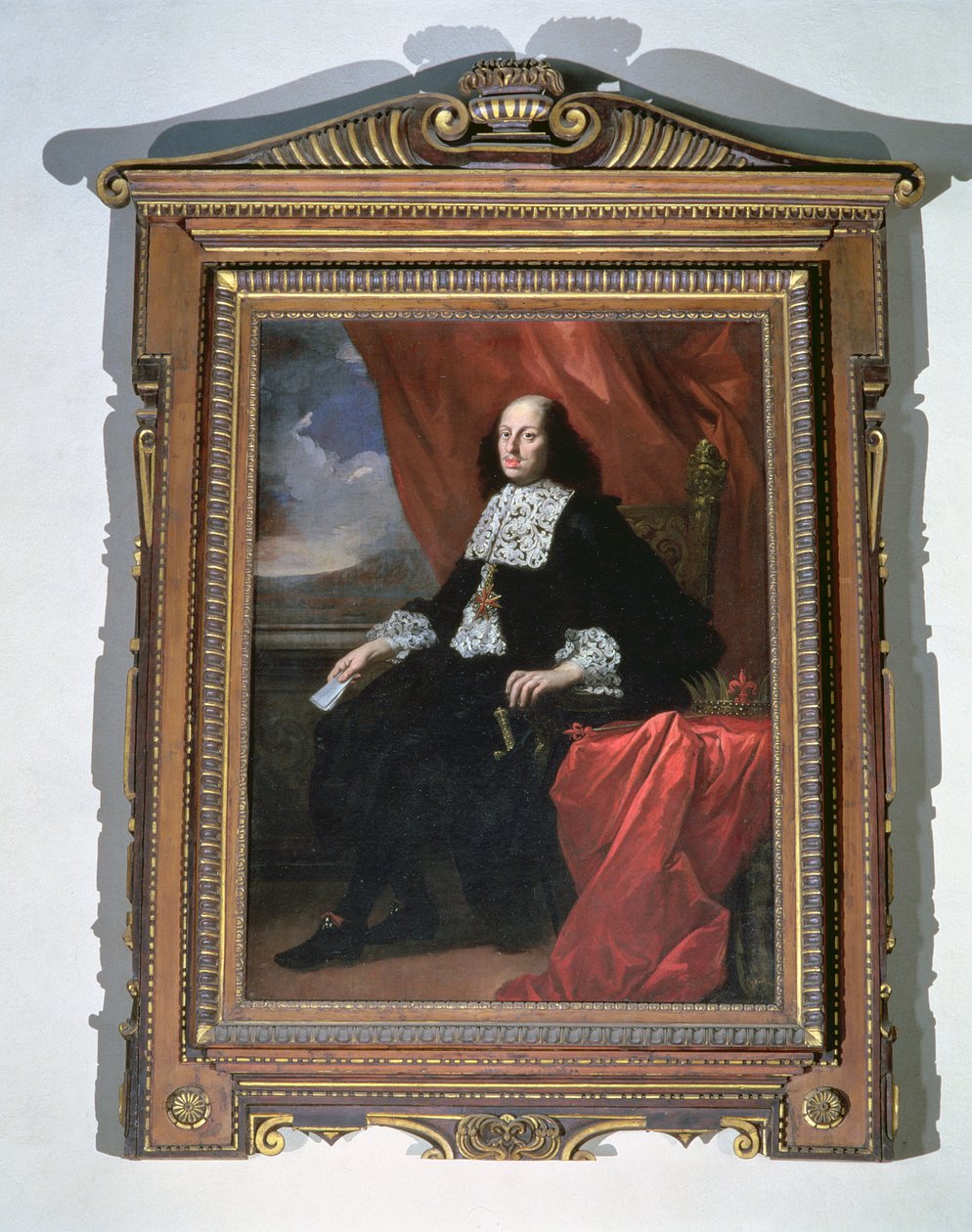 Portrait of the Grand Duke Cosimo III (oil on canvas) 作者 彼得罗·丹迪尼