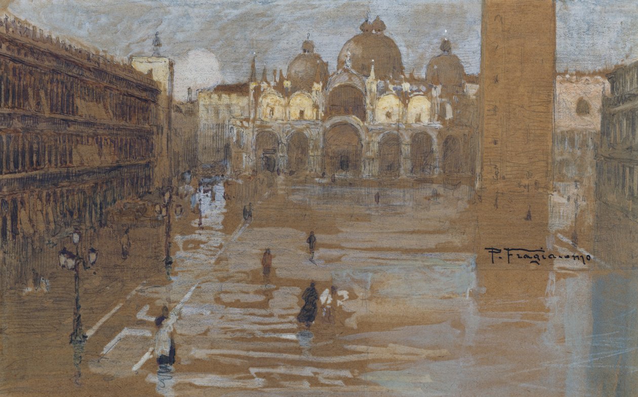 圣马可广场 作者 Pietro Fragiacomo