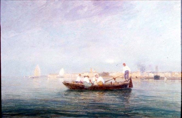 渡口 作者 Pietro Fragiacomo