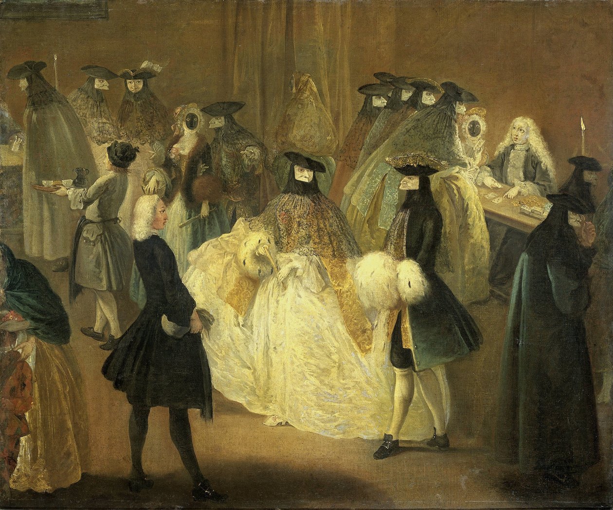 赌场 作者 Pietro Longhi (追随者)