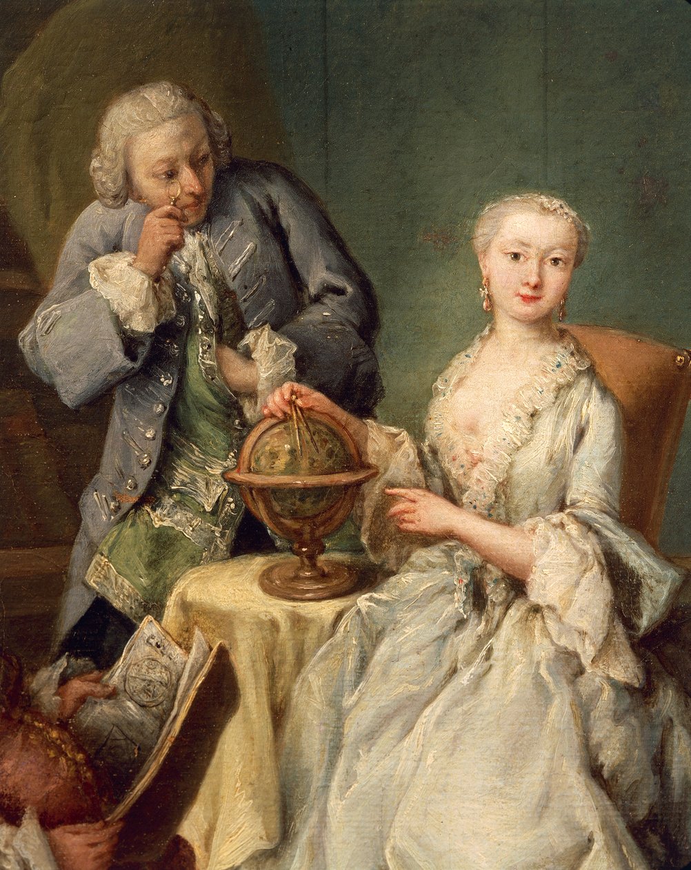 地理课 作者 彼得·隆吉（Pietro Longhi）