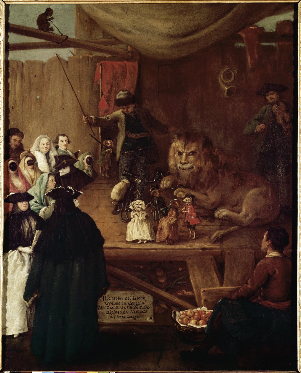 La cabane du lion - Il casotto del leone 作者 彼得·隆吉（Pietro Longhi）