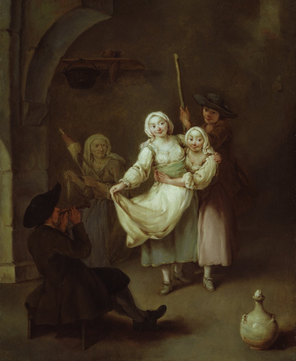 舞蹈 作者 彼得·隆吉（Pietro Longhi）