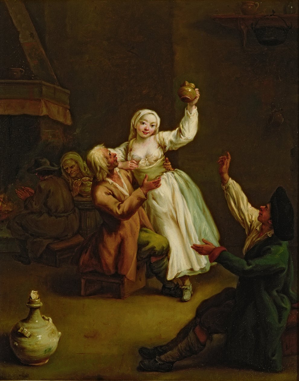 幸福的情侣 作者 彼得·隆吉（Pietro Longhi）