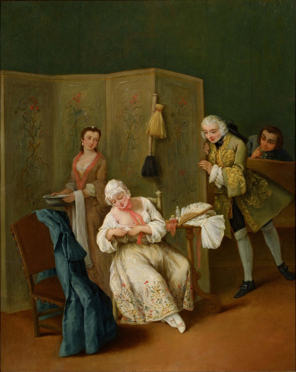 卑鄙的绅士 作者 彼得·隆吉（Pietro Longhi）