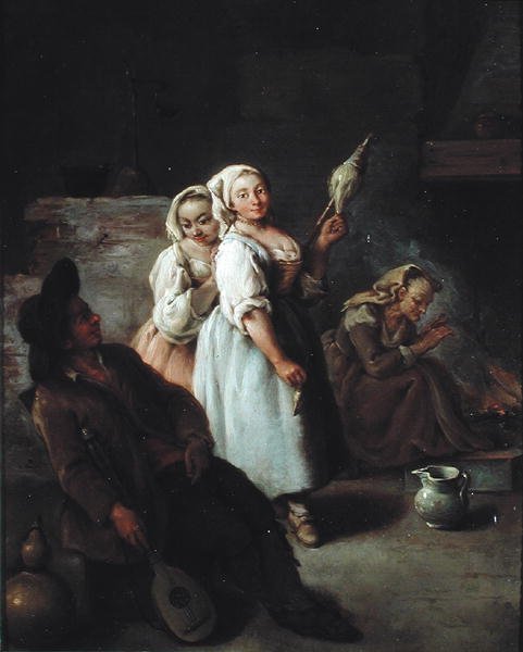 旋转者 作者 彼得·隆吉（Pietro Longhi）