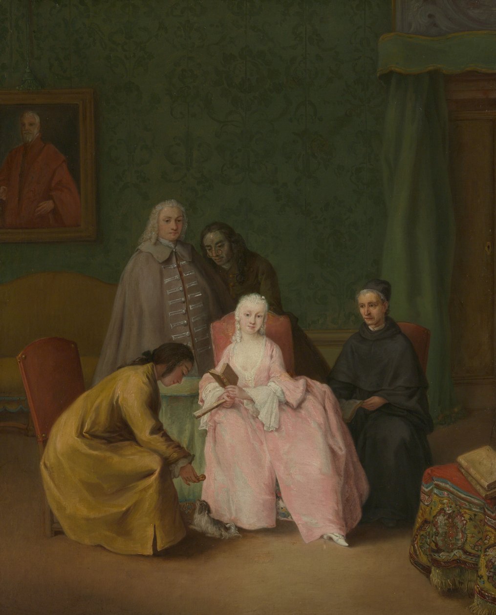 访问，1746年 作者 彼得·隆吉（Pietro Longhi）
