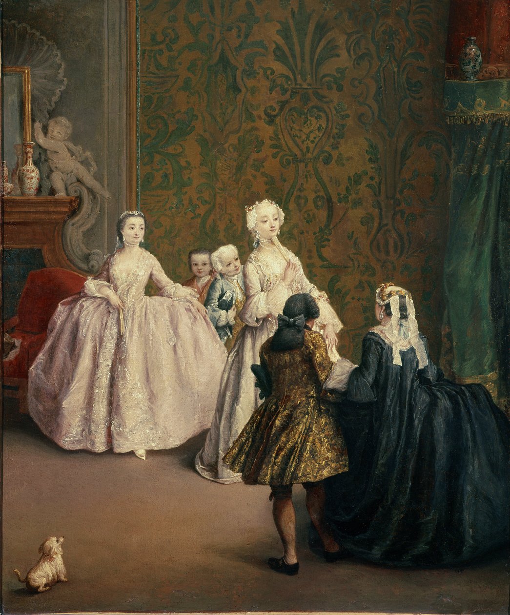 演示文稿（布面油画 作者 彼得·隆吉（Pietro Longhi）