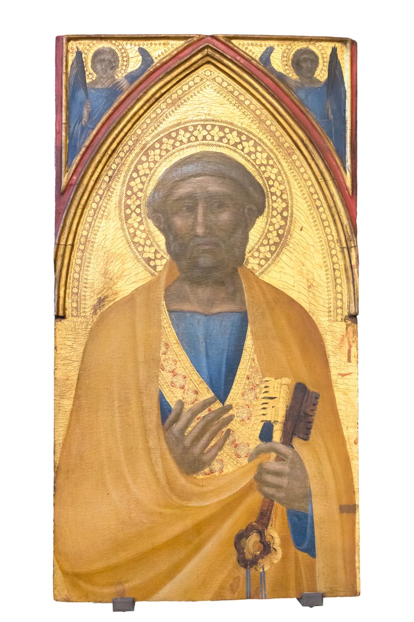 圣彼得，约 1329 年 作者 彼得罗·洛伦泽蒂（Pietro Lorenzetti）