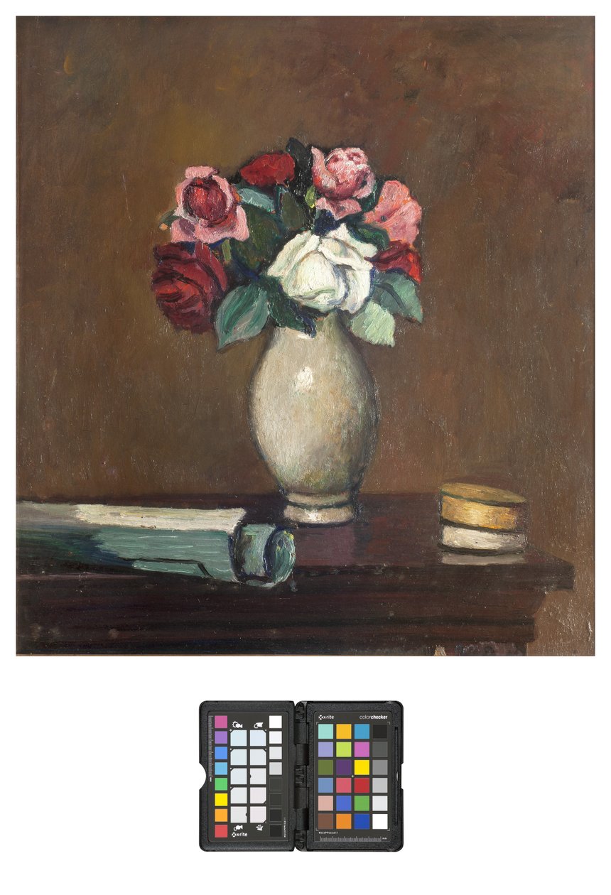 玫瑰花瓶，1931年 作者 彼得罗·马鲁西格