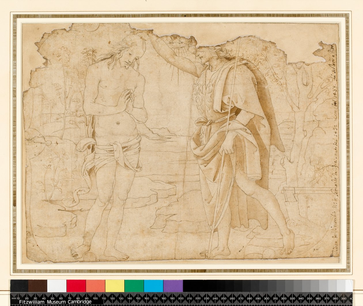 基督的洗礼 作者 彼得罗·佩鲁吉诺（Pietro Perugino）