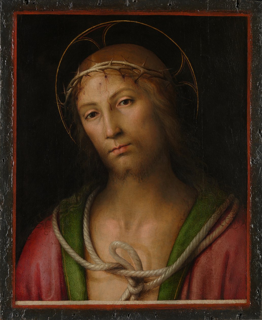 基督被荆棘加冕，c。 1505 作者 彼得罗·佩鲁吉诺（Pietro Perugino）