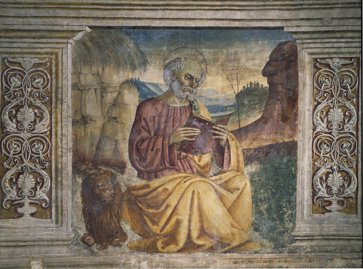 圣马可（壁画 作者 彼得罗·佩鲁吉诺（Pietro Perugino）