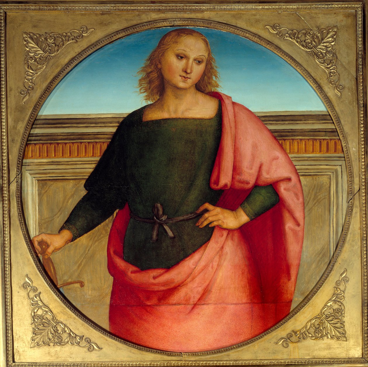 圣保罗绘画由 Pietro Vannucci dit il Perugino (Le Perugin 作者 彼得罗·佩鲁吉诺（Pietro Perugino）
