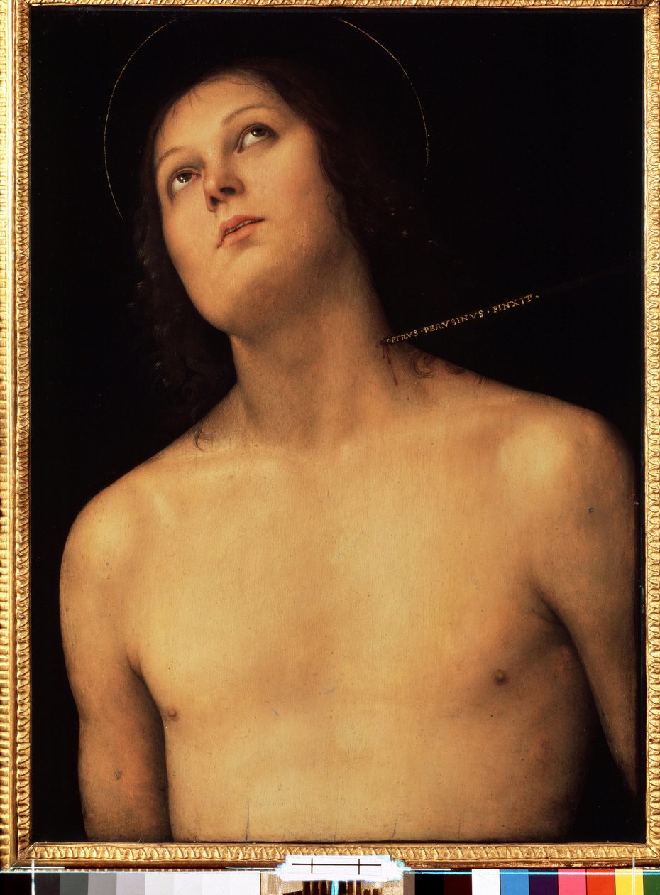 圣塞巴斯蒂安 作者 彼得罗·佩鲁吉诺（Pietro Perugino）