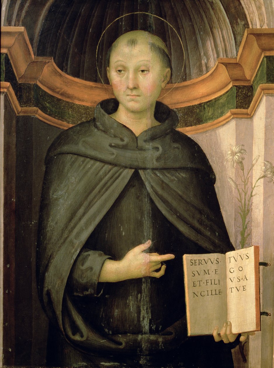 托伦蒂诺圣尼古拉斯 作者 彼得罗·佩鲁吉诺（Pietro Perugino）