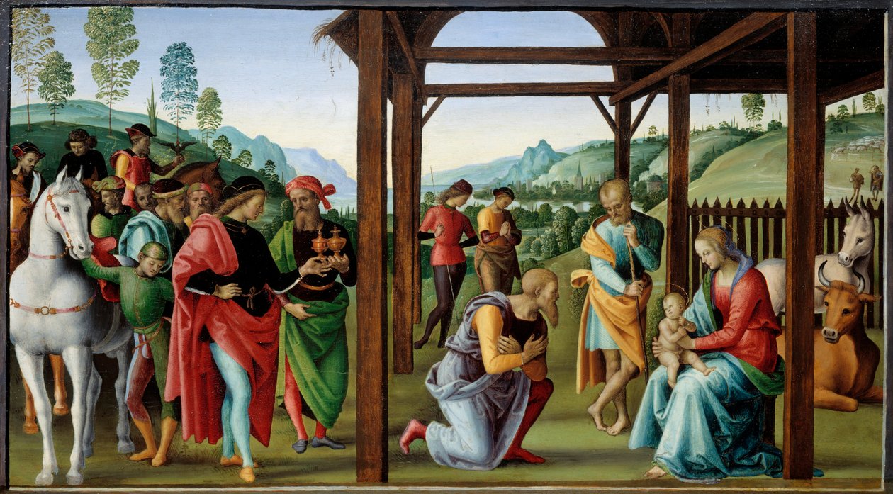 Pietro Vannucci dit il Perugino（佩鲁金 作者 彼得罗·佩鲁吉诺（Pietro Perugino）