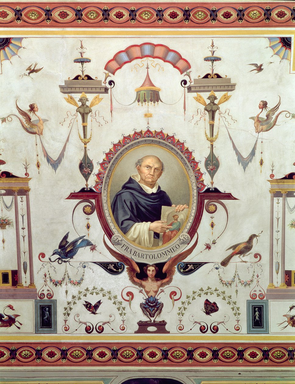 Fra Bartolomeo的肖像 作者 彼得罗·佩扎蒂（Pietro Pezzati）