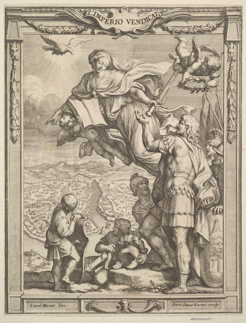 复仇帝国，1630年至1700年。 作者 彼得罗·桑蒂·巴托利（Pietro Santi Bartoli）