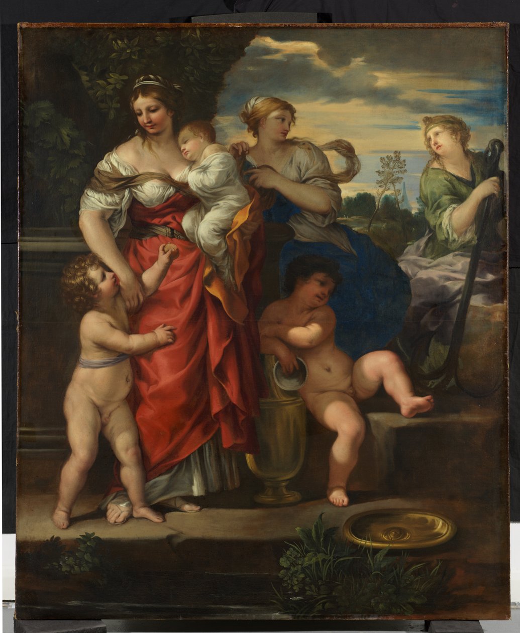 信仰、希望与仁爱》，约 1640 年（布面油画） 作者 Pietro da Cortona