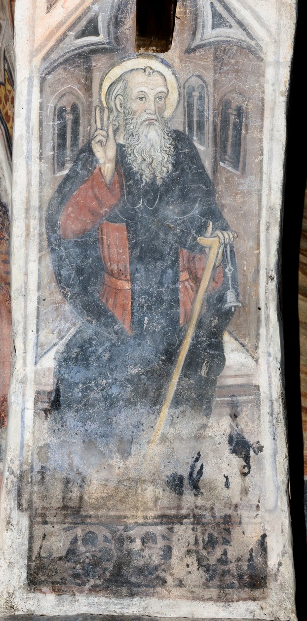 圣安东尼方丈，教会博士 作者 彼得罗·达（Pietro da Saluzzo，15 世纪）