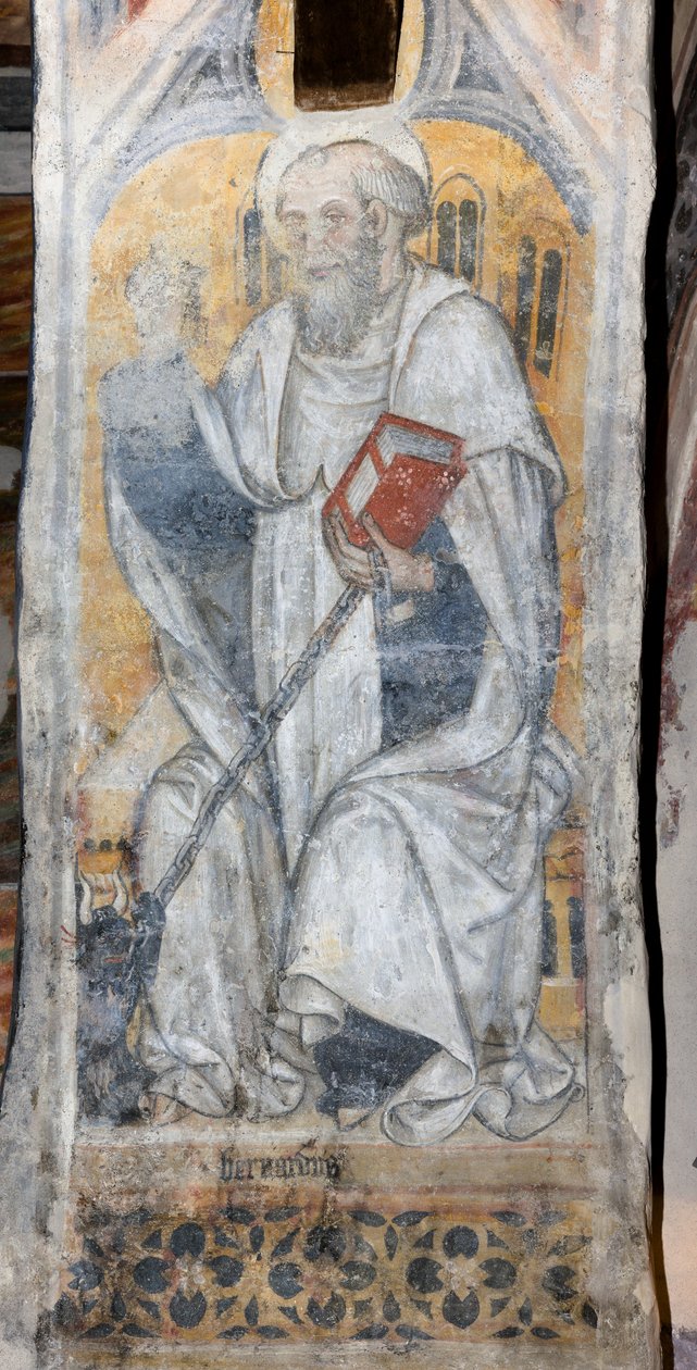 克莱沃的圣伯纳德，修道院院长 作者 彼得罗·达（Pietro da Saluzzo，15 世纪）