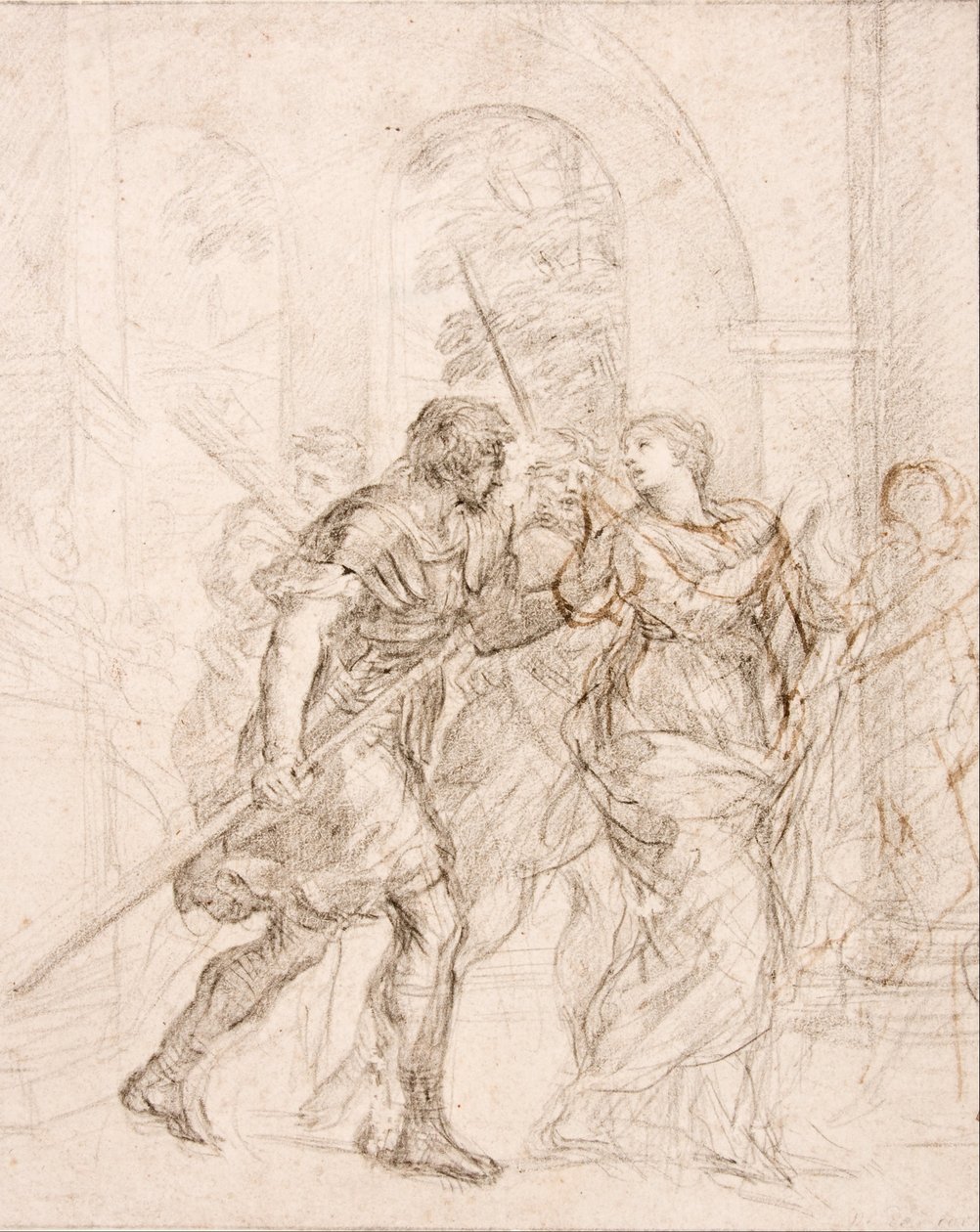 圣人（玛蒂娜？ 作者 Pietro da Cortona