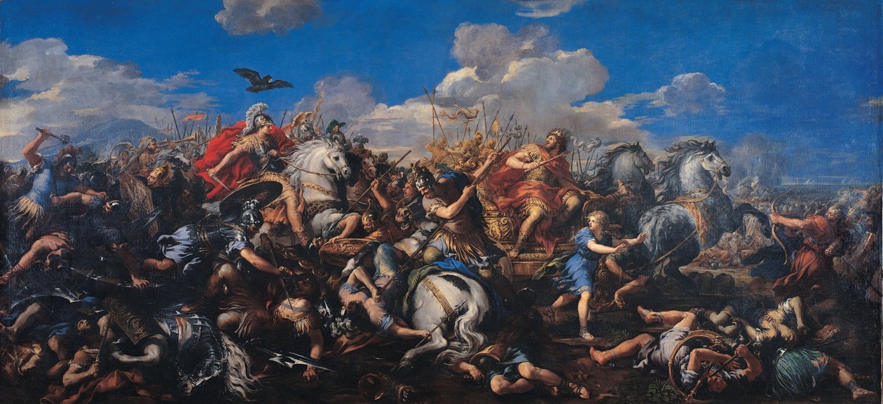 亚历山大·对战·达里乌斯之战，1644-1655年 作者 Pietro da Cortona
