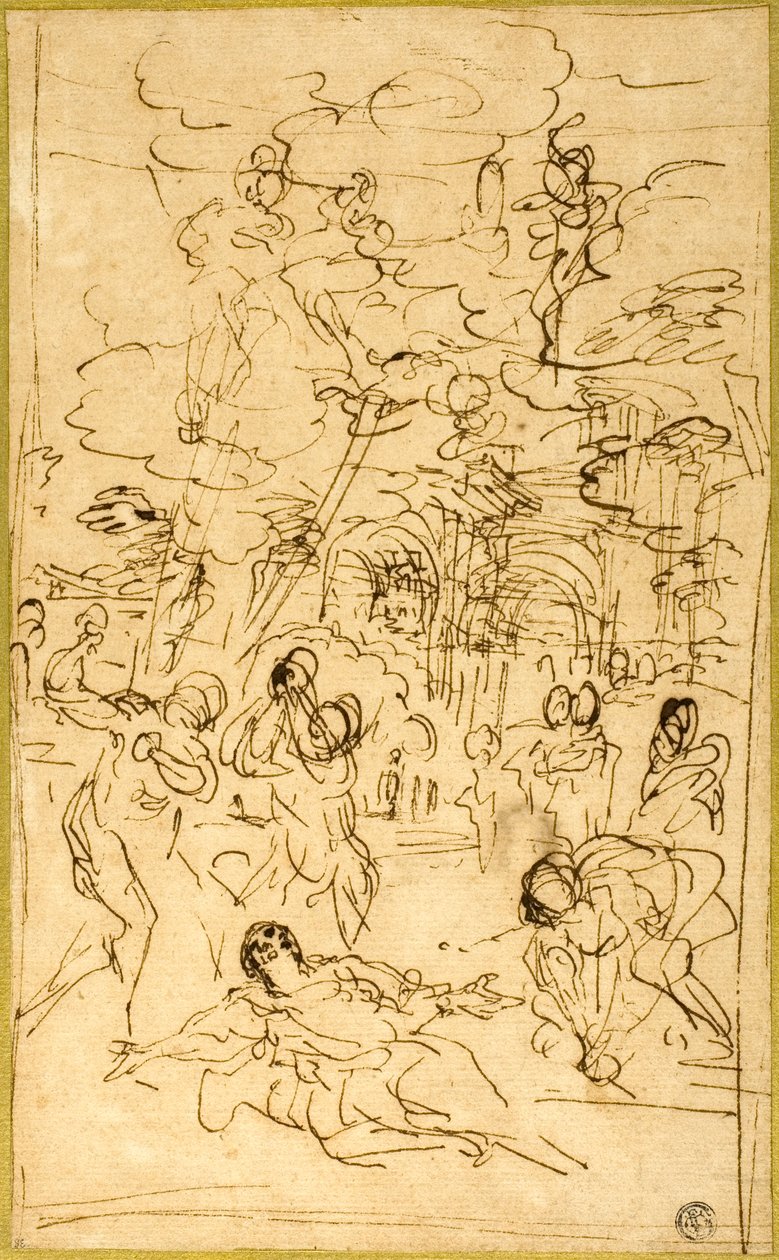圣斯蒂芬殉难 作者 Pietro da Cortona