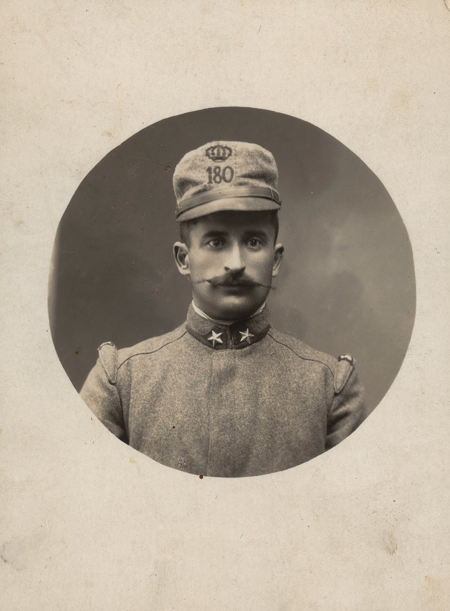 专辑“The GM R. Army（第一次世界大战）”：领土民兵第180团士兵（黑白照片） 作者 皮萨尼（Pisani）
