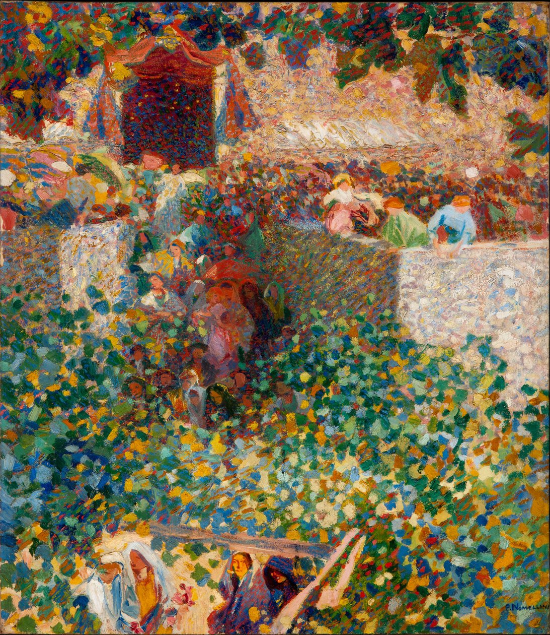 乡村节，1912-1913。 作者 普林尼奥·诺梅利尼
