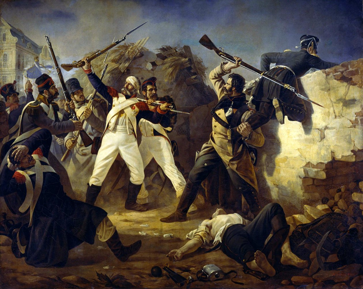 Grenadier Leonty Korennoy的英雄事迹，1846年。   作者 波利多尔·伊万诺维奇·巴巴耶夫
