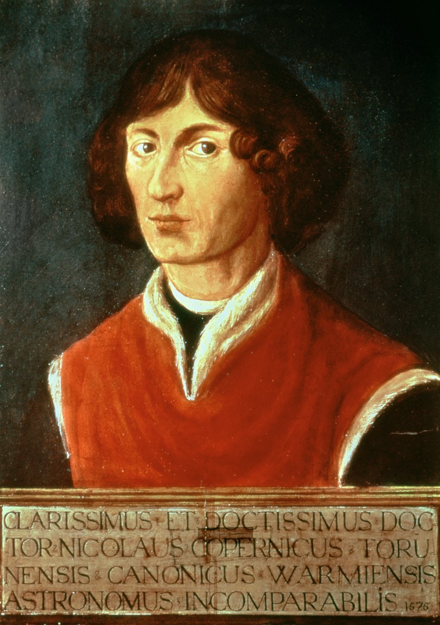 Andreus Nikolaus Copernicus（1473-1543）1575的肖像 作者 波兰学校