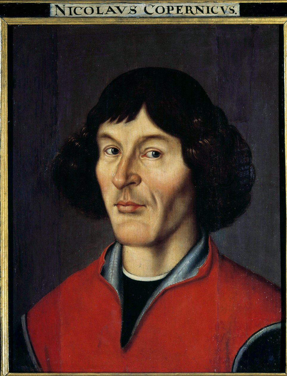 尼古拉斯·哥白尼的肖像 ((Nicolaus Copernicus 作者 波兰学校