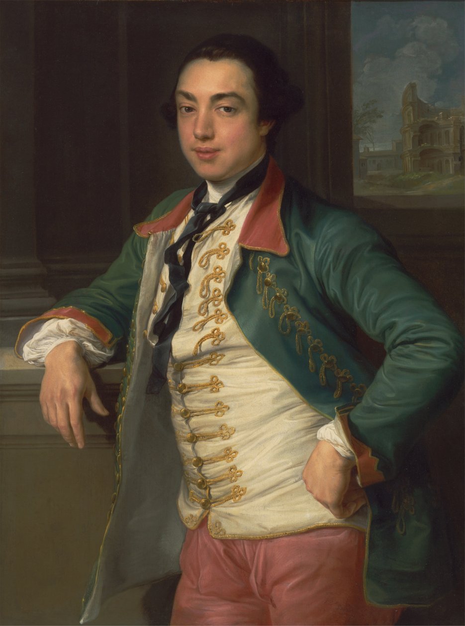 詹姆斯·卡尔菲尔德（James Caulfeild），查尔蒙特（Charlemont）第四子爵（后查尔蒙特伯爵） 作者 庞培·吉罗拉莫·巴托尼