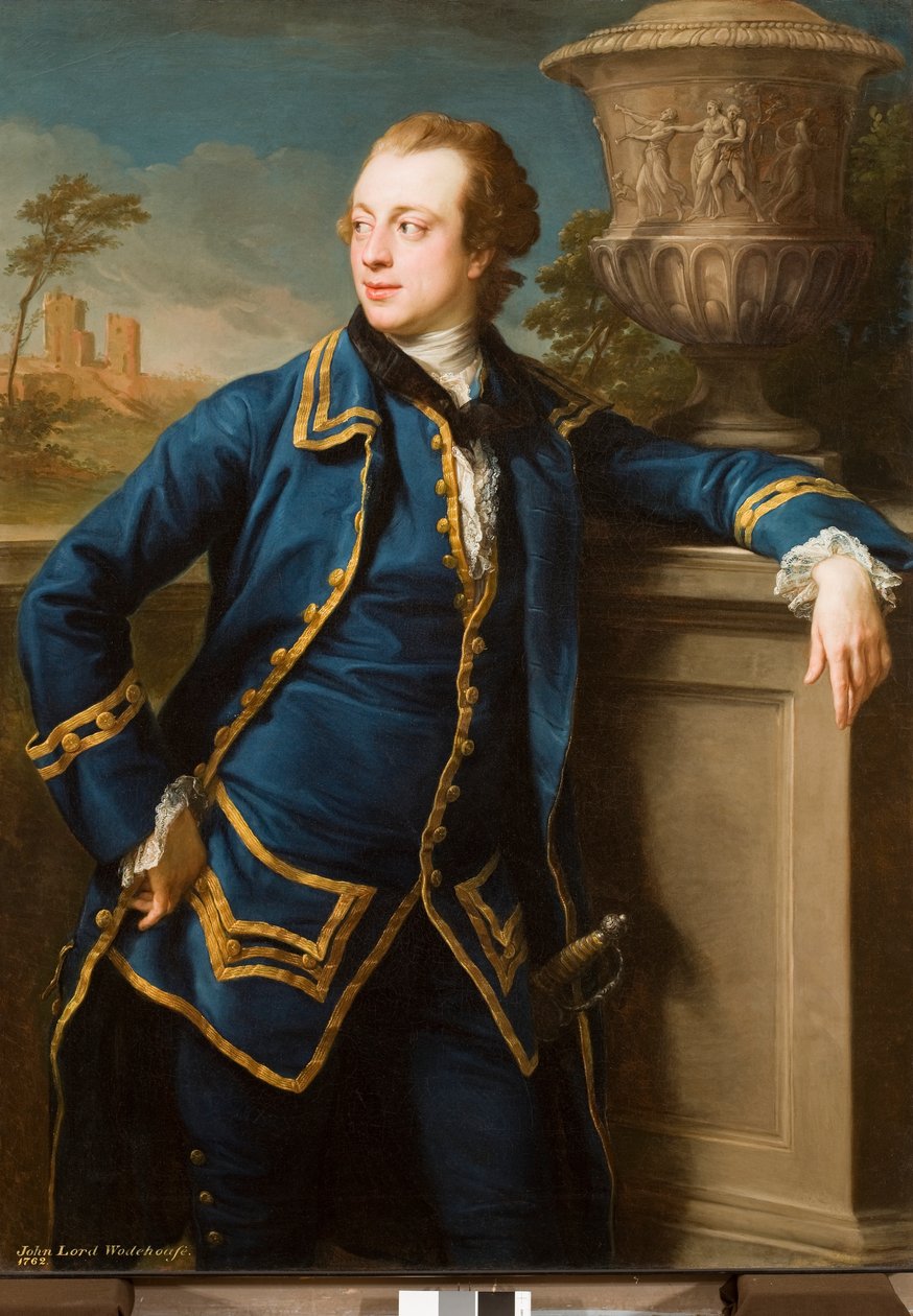 John Wodehouse的肖像，1764年 作者 庞培·吉罗拉莫·巴托尼