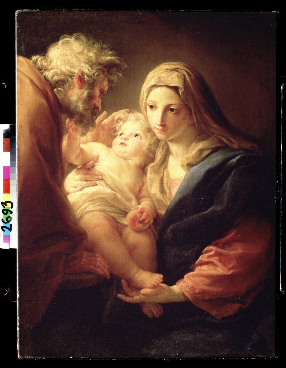 "庞培奥-吉罗拉莫-巴托尼（Pompeo Girolamo Batoni，1708-1787 年）的绘画作品，约 1740 年 莫斯科普希金博物馆 作者 庞培·吉罗拉莫·巴托尼