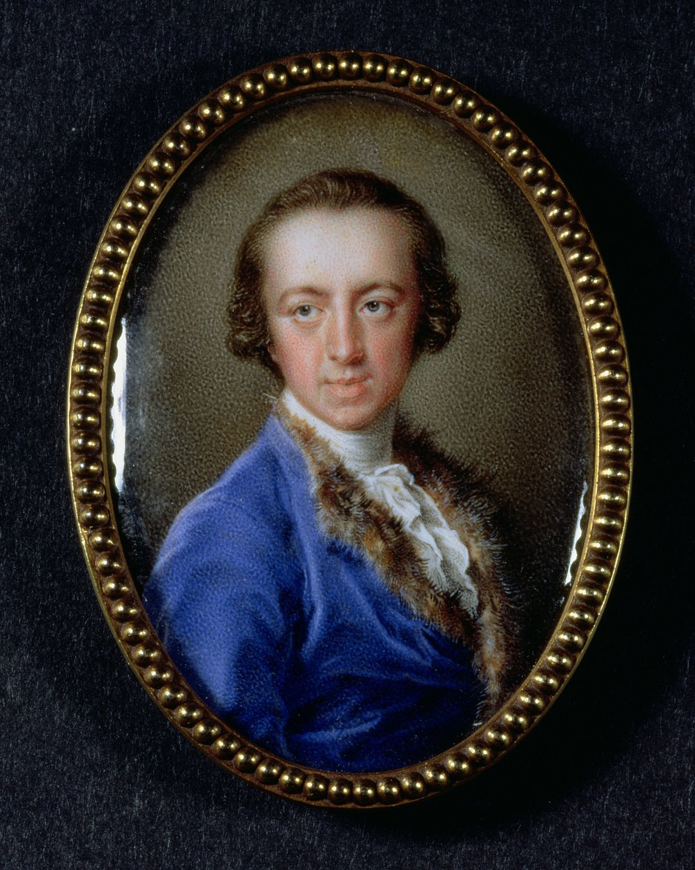 Horace Walpole的肖像，（1717-97） 作者 庞培·吉罗拉莫·巴托尼